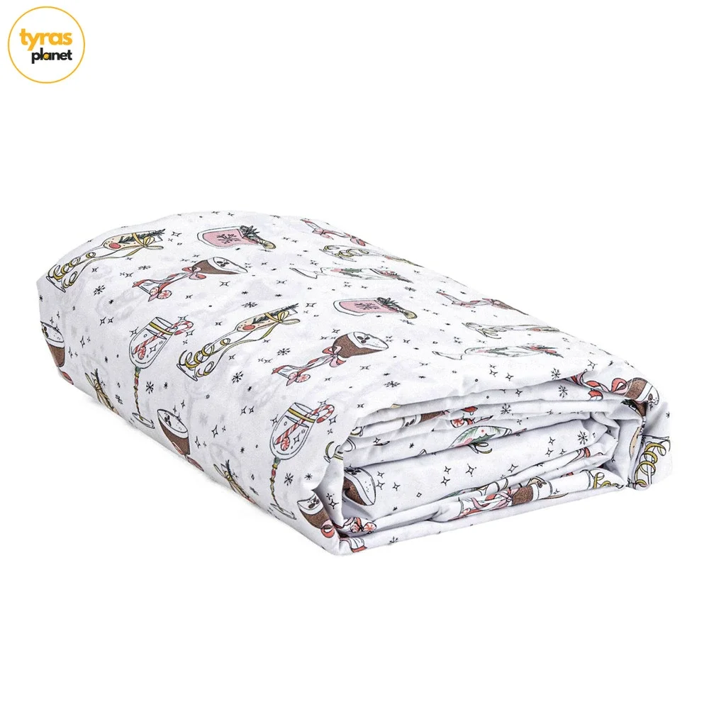 LONDON KAYE Deck The Cocktails Sheet Set 4pc‎ Set - Size Full
